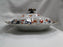 Mason's MAS22, Imari Floral: Oval Serving Bowl & Lid, 13 1/2" x 10 1/4"