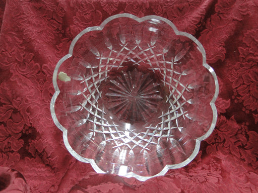Waterford Crystal Lismore: Round Scalloped Bowl, 9", As Is