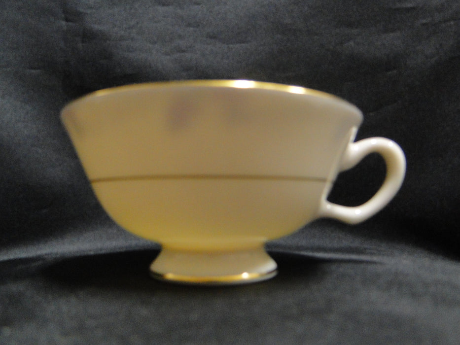 Lenox Essex Maroon, Red & Gold Design: Cup & Saucer Set (s), 2 1/8"