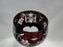 Bohemian Czech Grapes Cut to Clear: Ruby Red Wine Hock, 8 1/4", Nick, CR#120