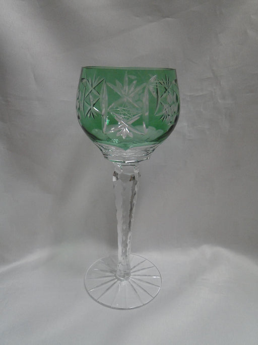 Bohemian Czech Grapes Cut to Clear: Green Wine Hock, 8 1/4", CR#120