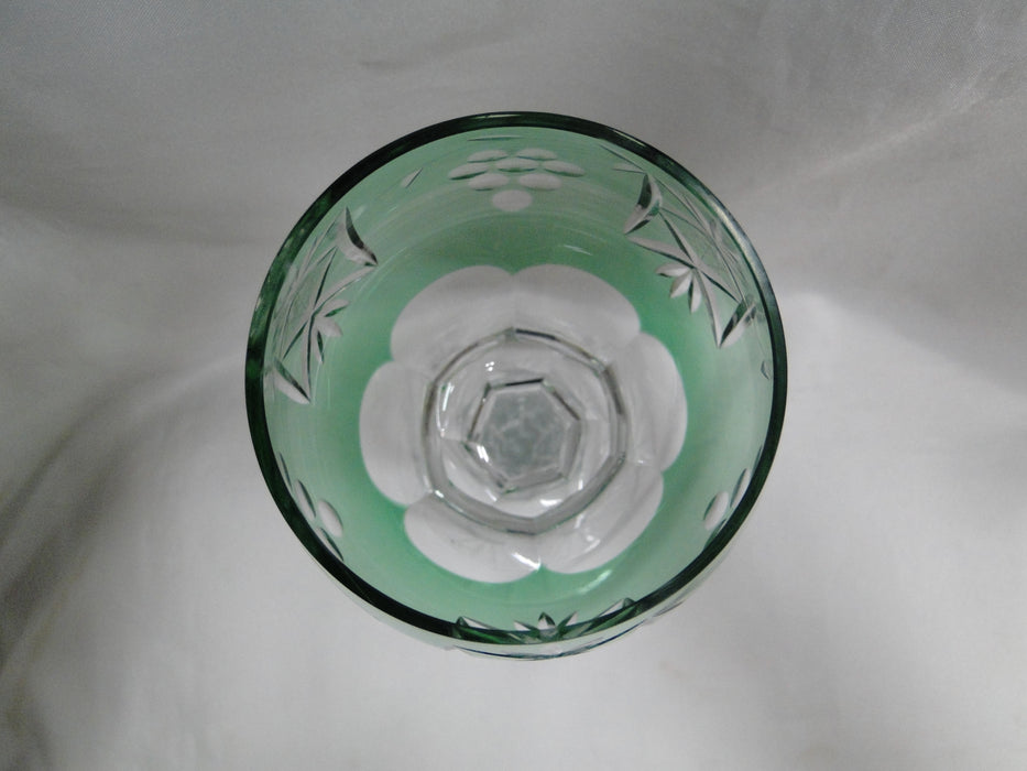 Bohemian Czech Grapes Cut to Clear: Green Wine Hock, 8 1/4", CR#120