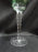 Bohemian Czech Grapes Cut to Clear: Green Wine Hock, 8 1/4", CR#120