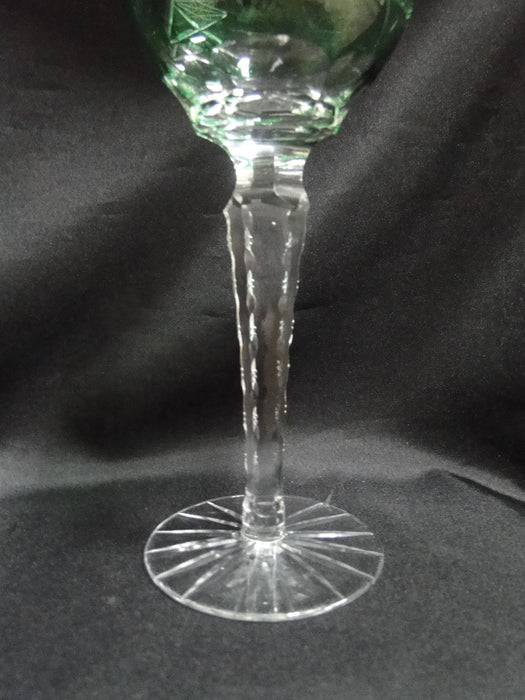 Bohemian Czech Grapes Cut to Clear: Green Wine Hock, 8 1/4", CR#120