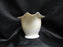 ESCO (Japan) ESO20, Floral Vases, Green Edge: Creamer / Cream Pitcher, 3 1/2"