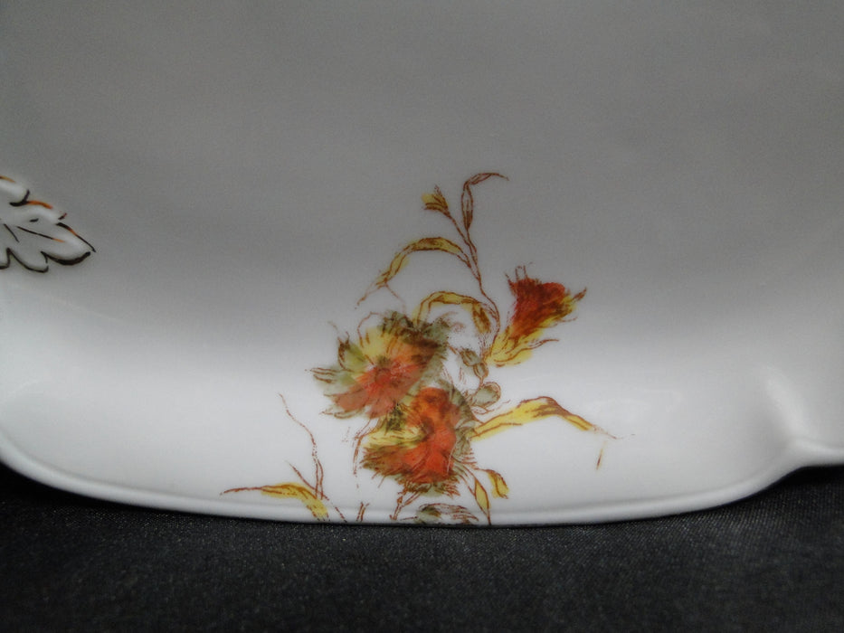 Schwalb Brothers (BSM), Coral Flowers: Relish w/ Handles, 8 5/8"