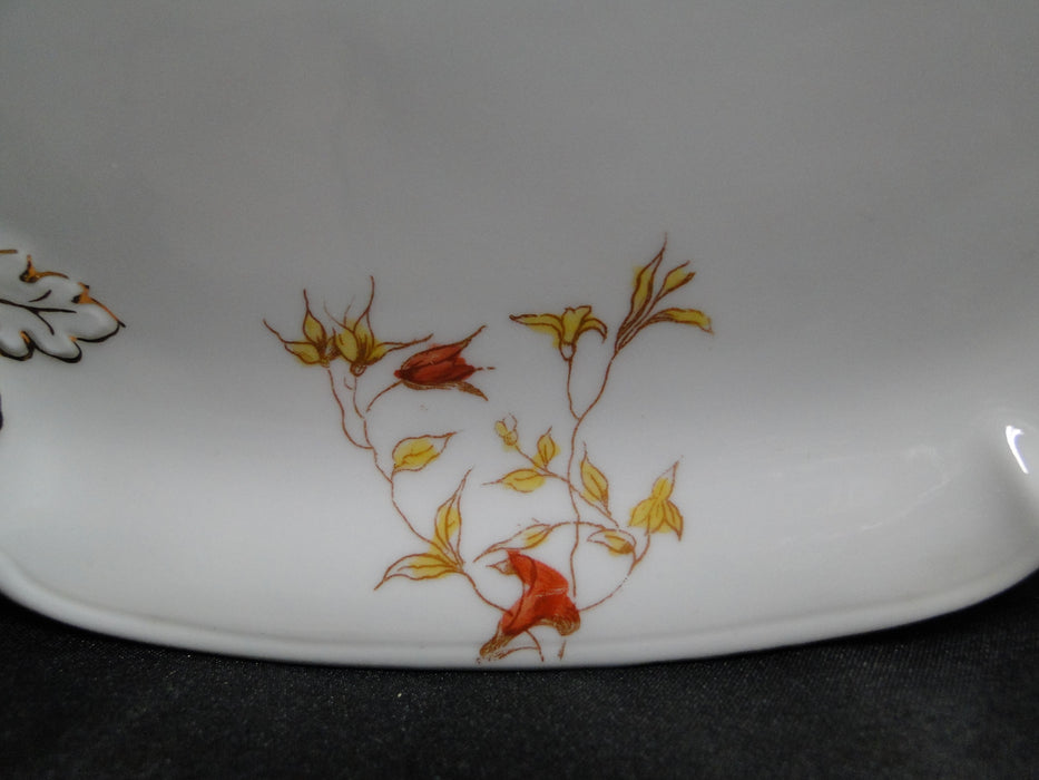 Schwalb Brothers (BSM), Coral Flowers: Relish w/ Handles, 8 5/8"