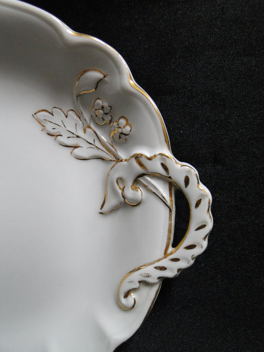 Schwalb Brothers (BSM), Coral Flowers: Relish w/ Handles, 8 5/8"