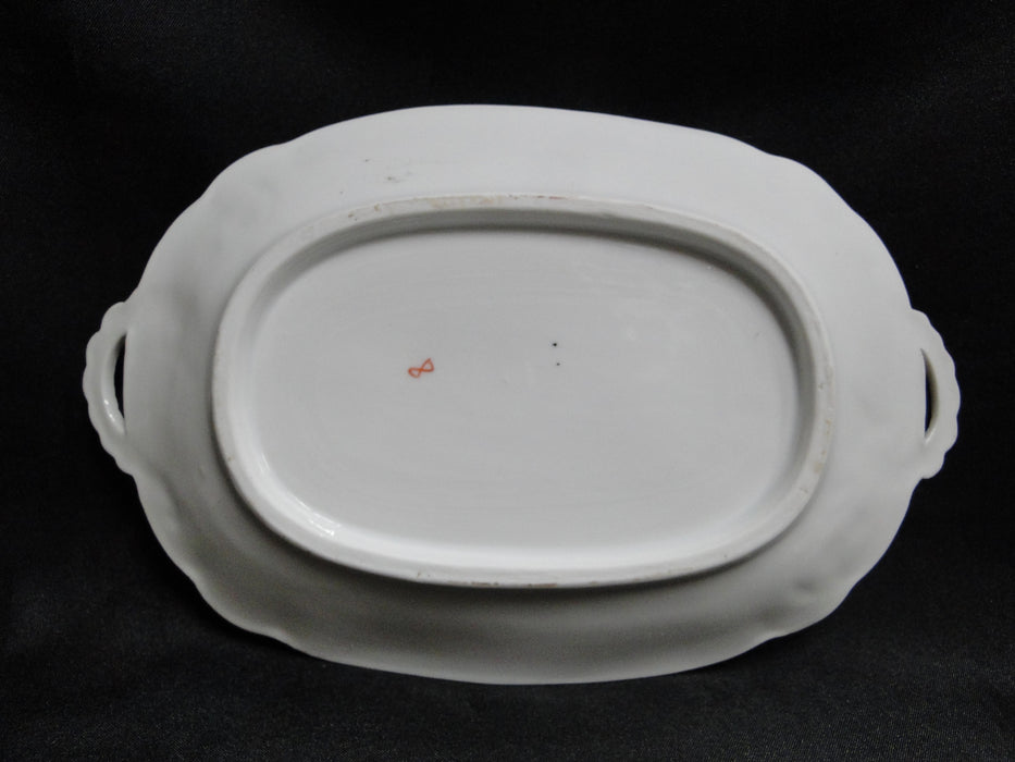 Schwalb Brothers (BSM), Coral Flowers: Relish w/ Handles, 8 5/8"