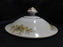 ESCO (Japan) ESO20, Floral Vases, Green Edge: Round Serving Bowl w/ Lid
