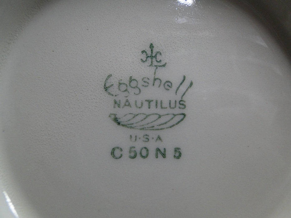 Homer Laughlin Nantucket, Eggshell Nautilus: Serving Bowl & Lid, As Is