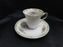 ESCO (Japan) ESO20, Floral Vases, Green Edge: Demitasse Cup & Saucer Set (s)