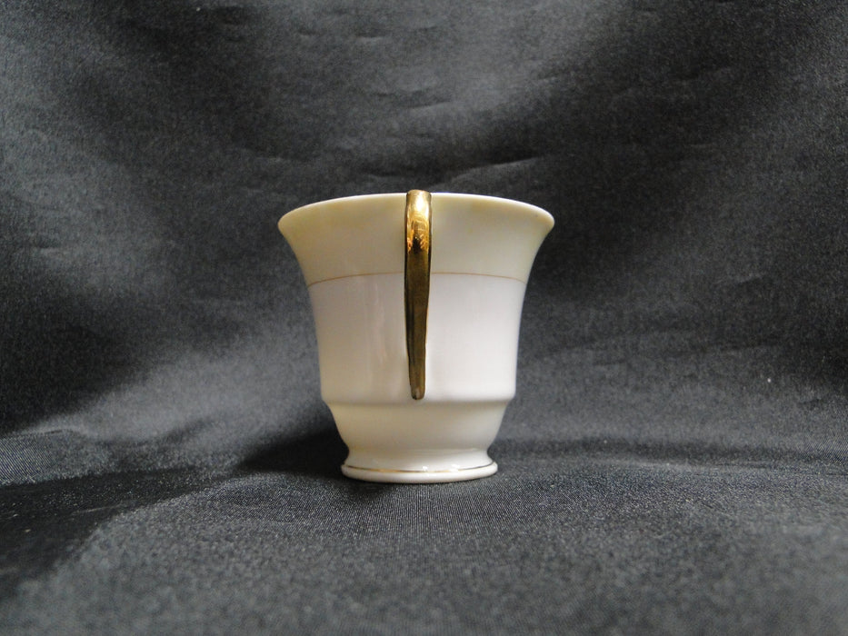 ESCO (Japan) ESO20, Floral Vases, Green Edge: Demitasse Cup & Saucer Set (s)