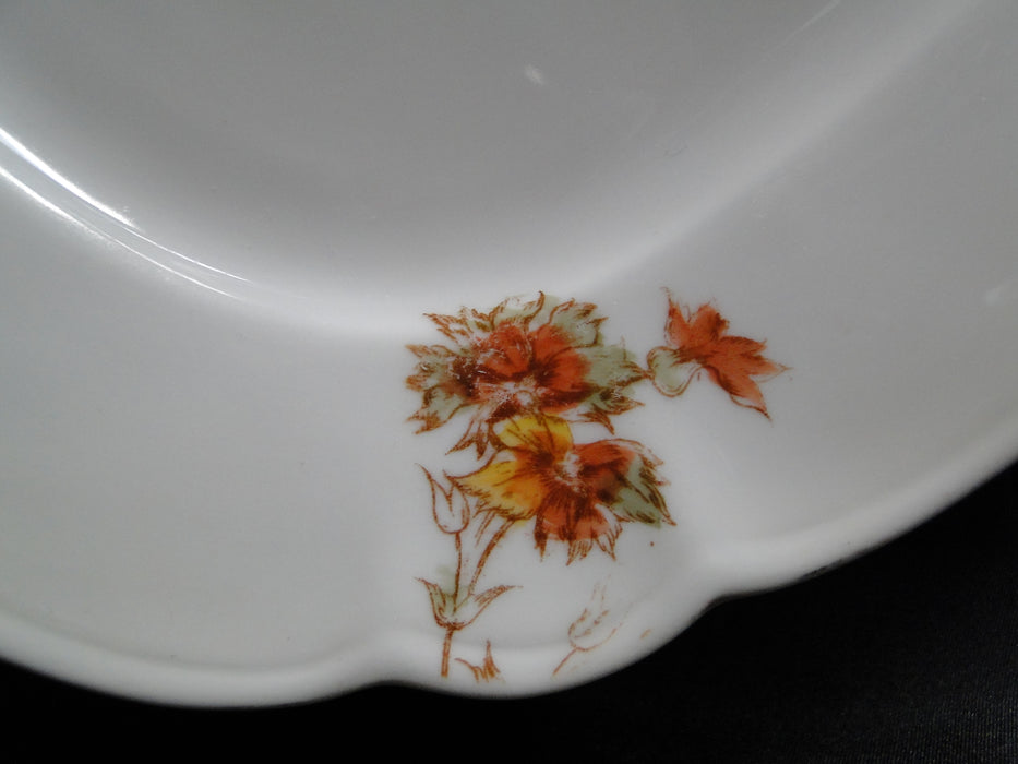 Schwalb Brothers (BSM), Coral Flowers: Oval Serving Platter, 11" x 7 7/8"