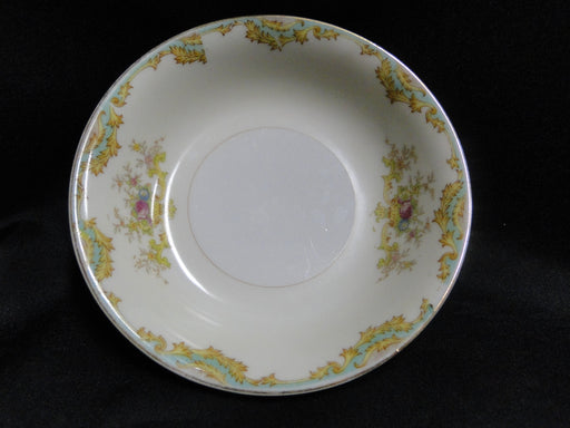ESCO (Japan) ESO20, Floral Vases, Green Edge: Fruit Bowl (s), 5" x 1 1/4"