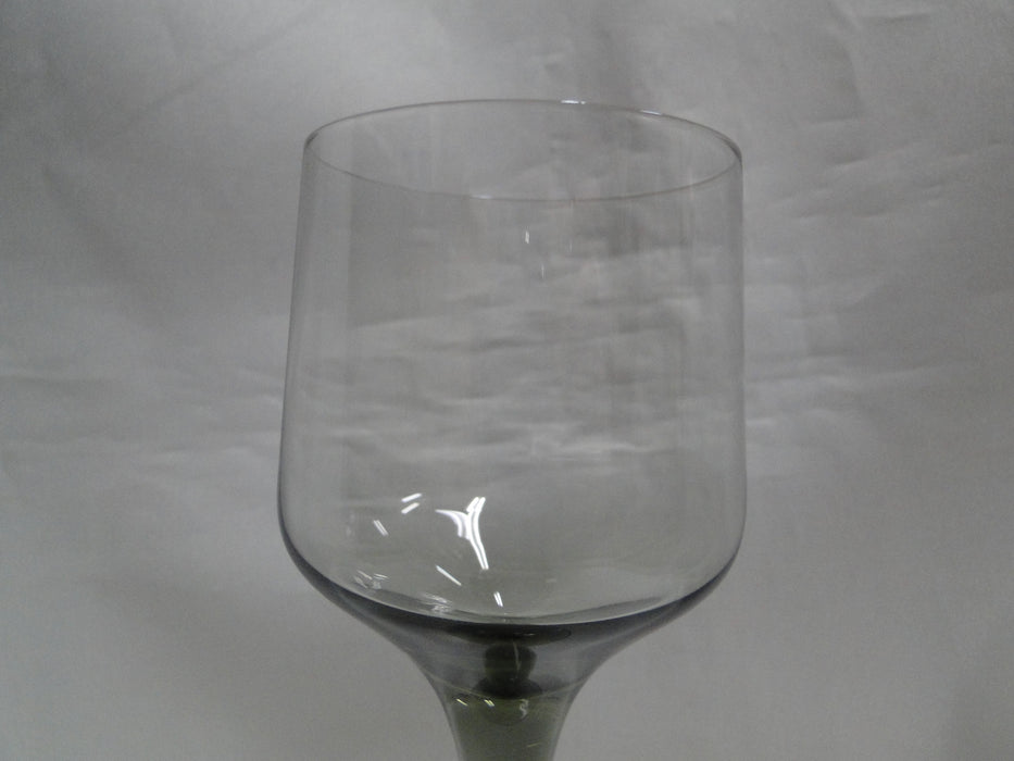 Orrefors Rhapsody Smoke, Gray, Grey: Claret Wine (s), 5 3/4" Tall