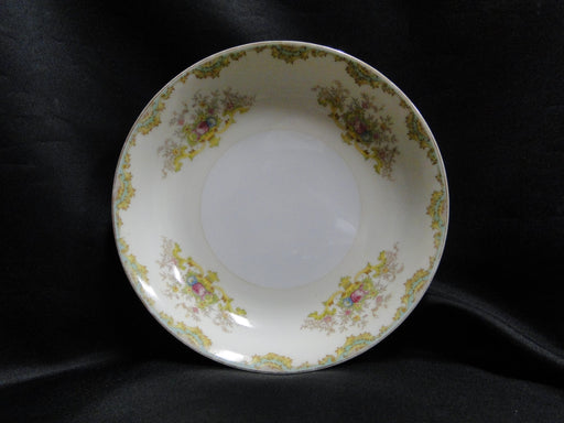 ESCO (Japan) ESO20, Floral Vases, Green Edge: Coupe Soup Bowl (s), 7 5/8"