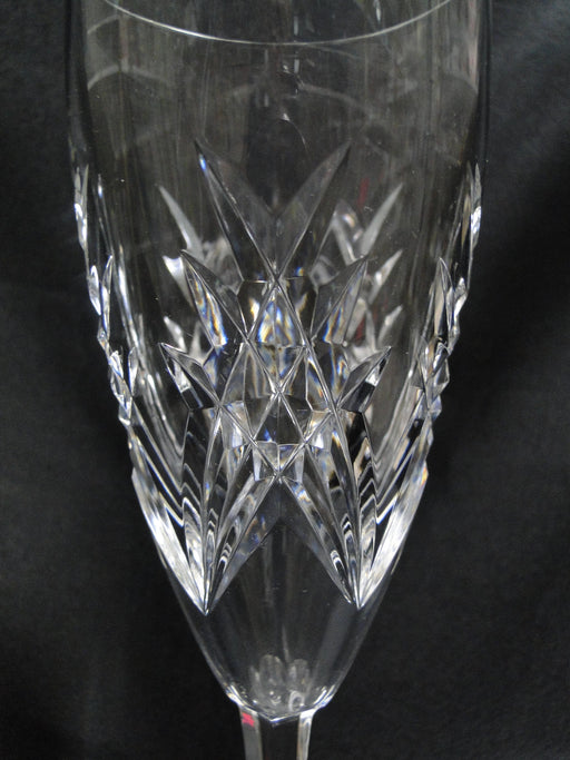 Baccarat Auvergne-Perigold, Criss Cross Cuts: Champagne Flute, 8 1/4" Tall