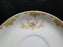 ESCO (Japan) ESO20, Floral Vases, Green Edge: 5 5/8" Saucer (s) Only, No Cup