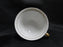 ESCO (Japan) ESO20, Floral Vases, Green Edge: Cup & Saucer Set (s), 2 3/8"