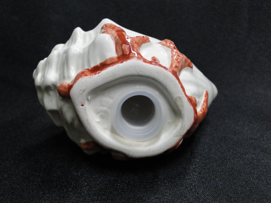 Fitz & Floyd Coral Shells Multicolor, Shell Shape: Figurine Pepper Shaker 3 Hole