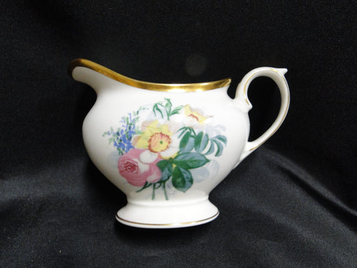 Lamberton Spring Garden, Pink & Yellow Flowers: Creamer, 3 1/2" Tall