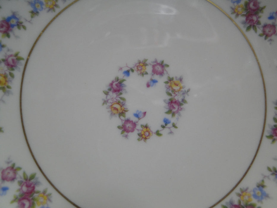 Lamberton Reverie, Floral Rim & Center: 6 3/4" Cream Soup Saucer Only