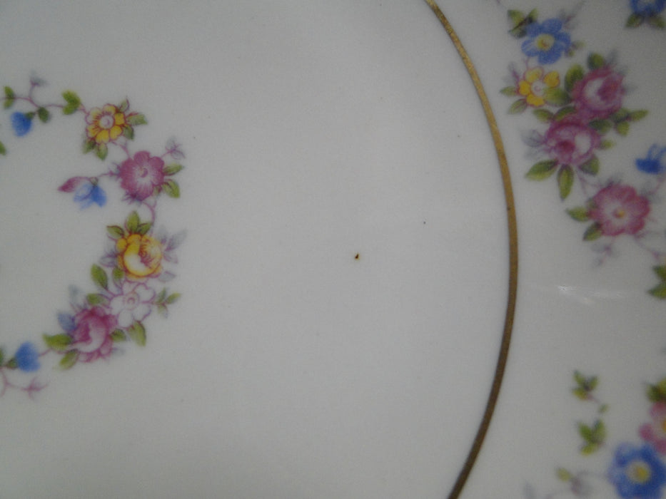 Lamberton Reverie, Floral Rim & Center: 6 3/4" Cream Soup Saucer Only