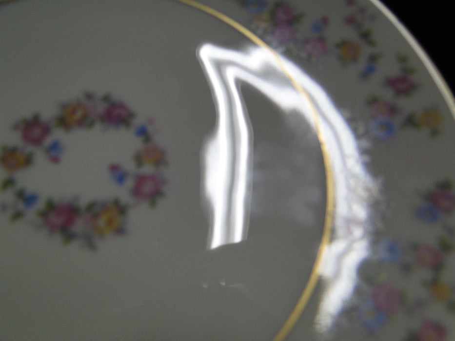 Lamberton Reverie, Floral Rim & Center: 6 3/4" Cream Soup Saucer Only