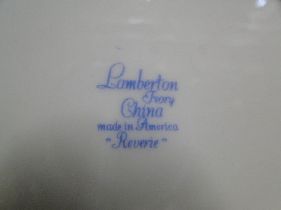 Lamberton Reverie, Floral Rim & Center: 6 3/4" Cream Soup Saucer Only