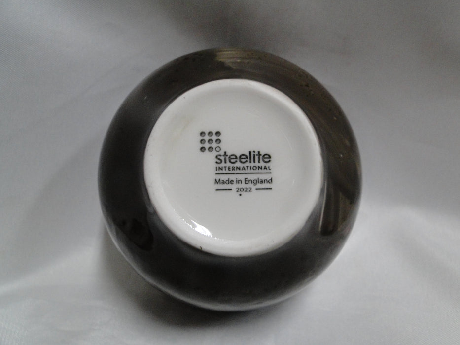 Steelite Craft, England: NEW Grey Sugar / Bouillon Bowl (s), 3 3/4", 8 oz