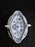 Teichert Meissen Blue Onion, Oval Backstamp: Gravy & Attached Underplate