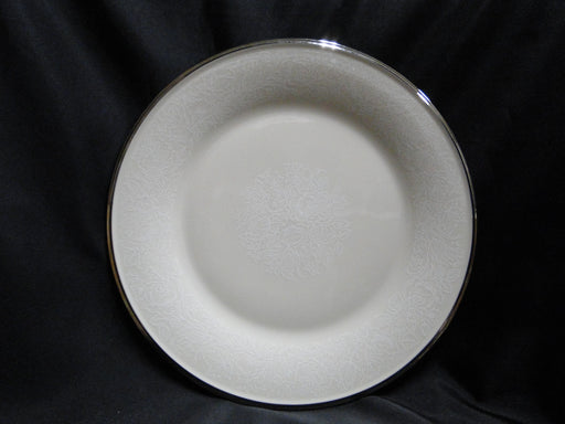 Lenox Moonspun, White Flowers, Platinum: Dinner Plate (s), 10 1/2"