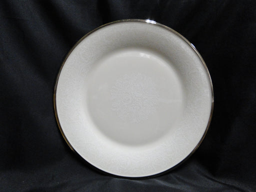 Lenox Moonspun, White Flowers, Platinum: Dinner Plate (s), 10 1/2", Lt Wear