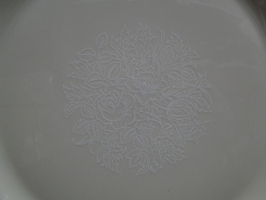 Lenox Moonspun, White Flowers, Platinum: Dinner Plate (s), 10 1/2", Lt Wear