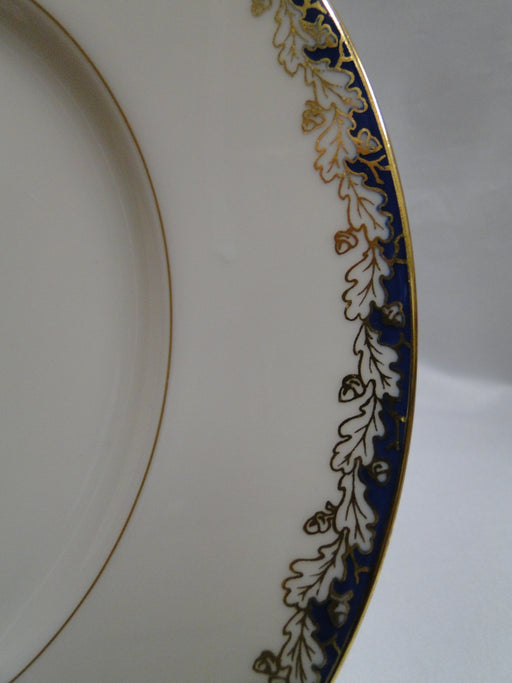 Lenox Oakleaf Cobalt Blue, Gold Leaves: Dinner Plate (s), 10 1/2"