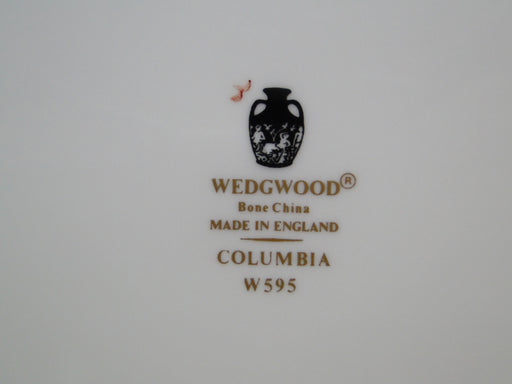 Wedgwood Columbia, White, Medallion, Green Trim: Ashtray (s), 4 1/2"