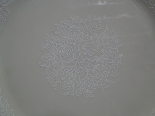 Lenox Moonspun, White Flowers, Platinum: Salad Plate (s), 8”