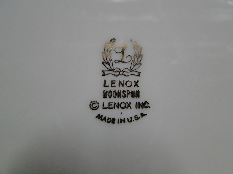 Lenox Moonspun, White Flowers, Platinum: Salad Plate (s), 8”