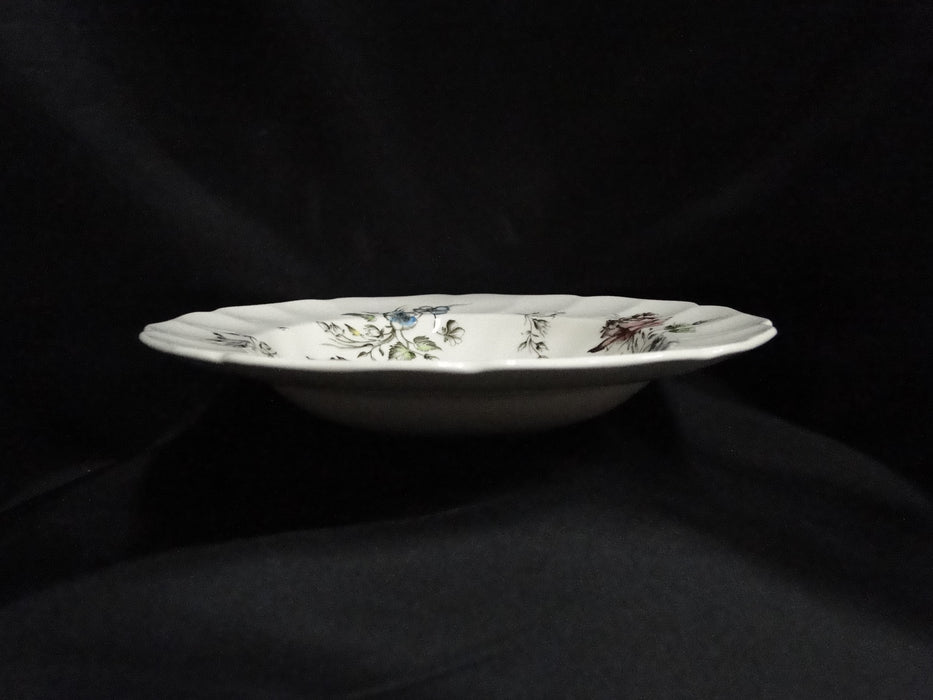 Johnson Brothers Day in June, Multicolored Florals: Rim Soup Bowl (s), Crazing