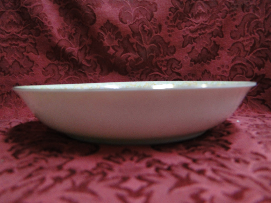 Noritake Green Edge, Swirls & Flowers on White: Coupe Soup Bowl (s), 7 1/4"