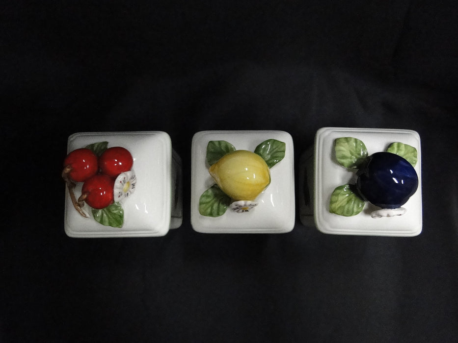 Villeroy & Boch French Garden Fleurence, Fruit: Jam / Jelly 4-Piece Set, Tray