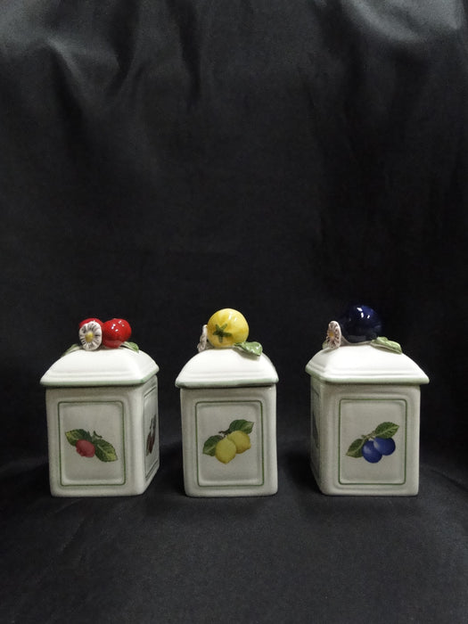 Villeroy & Boch French Garden Fleurence, Fruit: Jam / Jelly 4-Piece Set, Tray