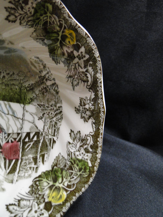 Johnson Brothers Friendly Village, England: Square Cereal Bowl (s), 6 1/4"