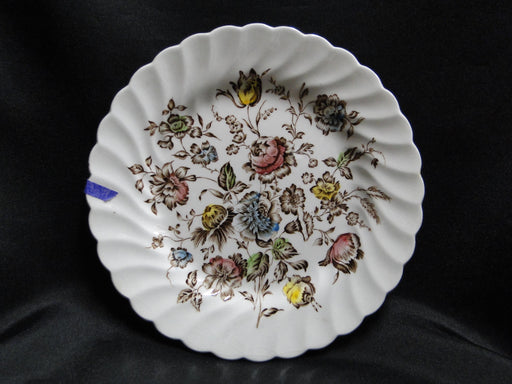 Johnson Brothers Staffordshire Bouquet, Brown: Bread Plate (s), 6 1/4",  As Is