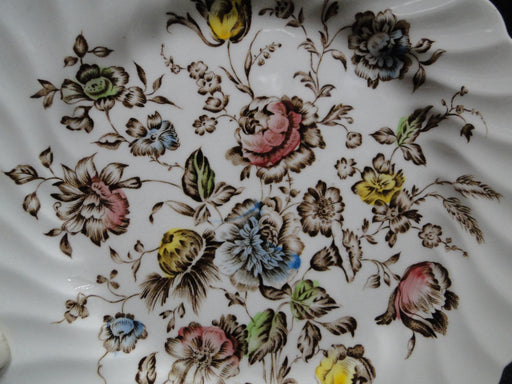 Johnson Brothers Staffordshire Bouquet, Brown: Bread Plate (s), 6 1/4",  As Is