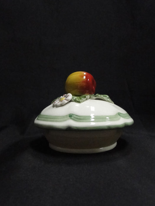 Villeroy & Boch French Garden Fleurence, Fruit: Large Apple Canister, 11"
