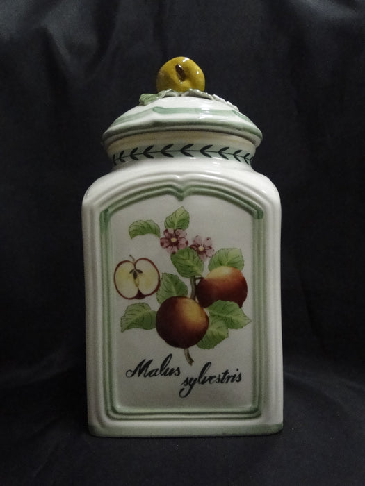 Villeroy & Boch French Garden Fleurence, Fruit: Large Apple Canister, 11"