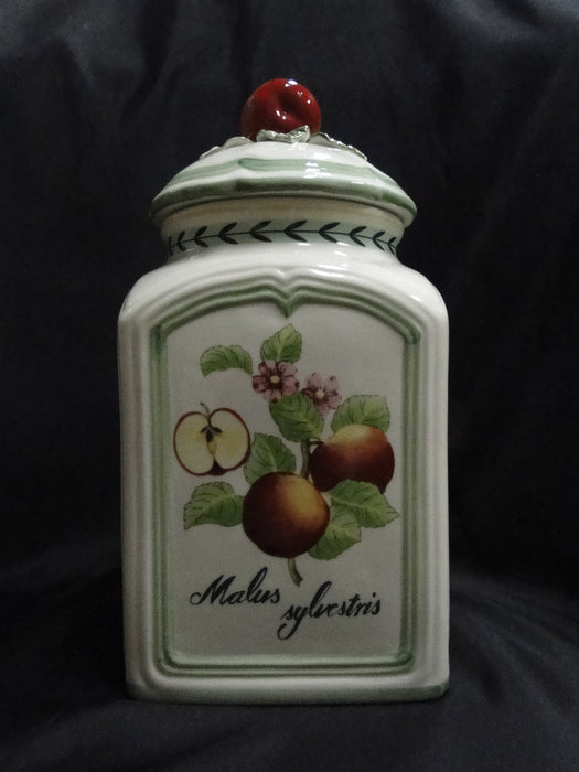 Villeroy & Boch French Garden Fleurence, Fruit: Large Apple Canister, 11"