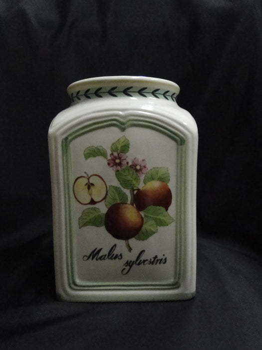 Villeroy & Boch French Garden Fleurence, Fruit: Large Apple Canister, 11"